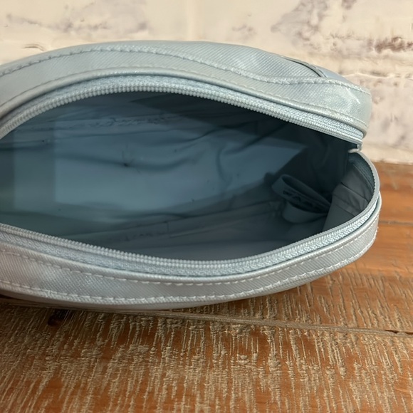 Christian Dior Perfume Vintage Gift Bag Make Up Bag Blue Small Designer - Picture 9 of 13